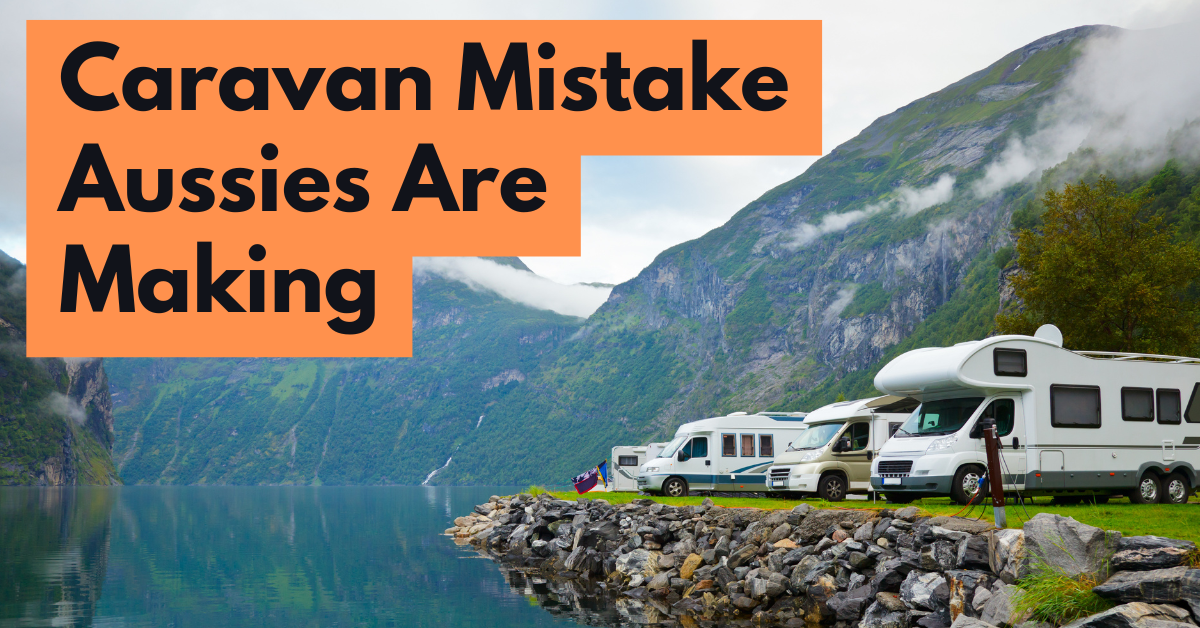 Mobile Caravan Vehicle Weighing 79 Caravan Mistake Aussies Are Making
